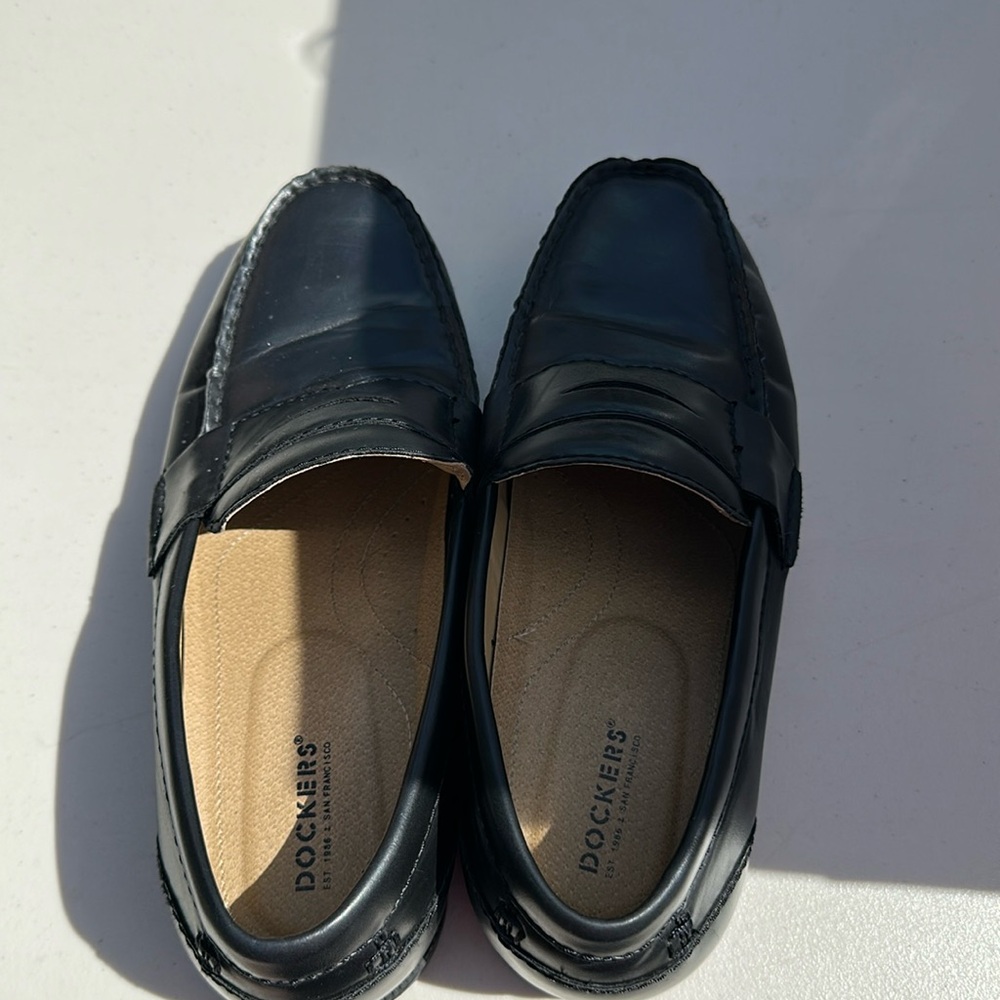Black Penny Loafers